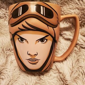Scavenger Rey Star Wars 3D Ceramic Mug Disney Store Original  12 oz